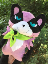 Load image into Gallery viewer, Handmade custom Tanya Keys the tanuki plush