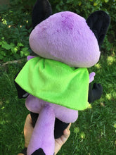 Load image into Gallery viewer, Handmade custom Tanya Keys the tanuki plush