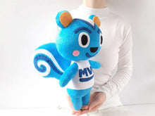 Load image into Gallery viewer, Handmade custom Filbert the squirrel plush