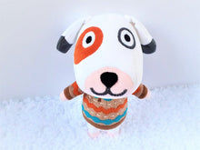 Load image into Gallery viewer, Handmade custom Bones the dog plush