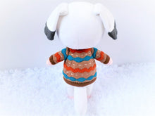 Load image into Gallery viewer, Handmade custom Bones the dog plush