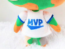 Load image into Gallery viewer, Handmade custom Camofrog the frog plushie
