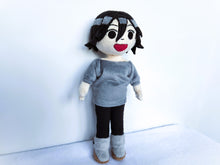 Load image into Gallery viewer, Custom Knives Chau plush from Scott Pilgrim Takes Off

