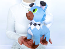 Load image into Gallery viewer, Handmade custom shiny Rockruff plush
