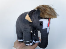 Load image into Gallery viewer, Custom animal plush from picture in a cartoon style
