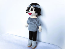 Load image into Gallery viewer, Custom Knives Chau plush from Scott Pilgrim Takes Off
