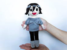 Load image into Gallery viewer, Custom Knives Chau plush from Scott Pilgrim Takes Off
