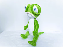 Load image into Gallery viewer, Handmade custom Zack the lizard plush from Bernard Bear
