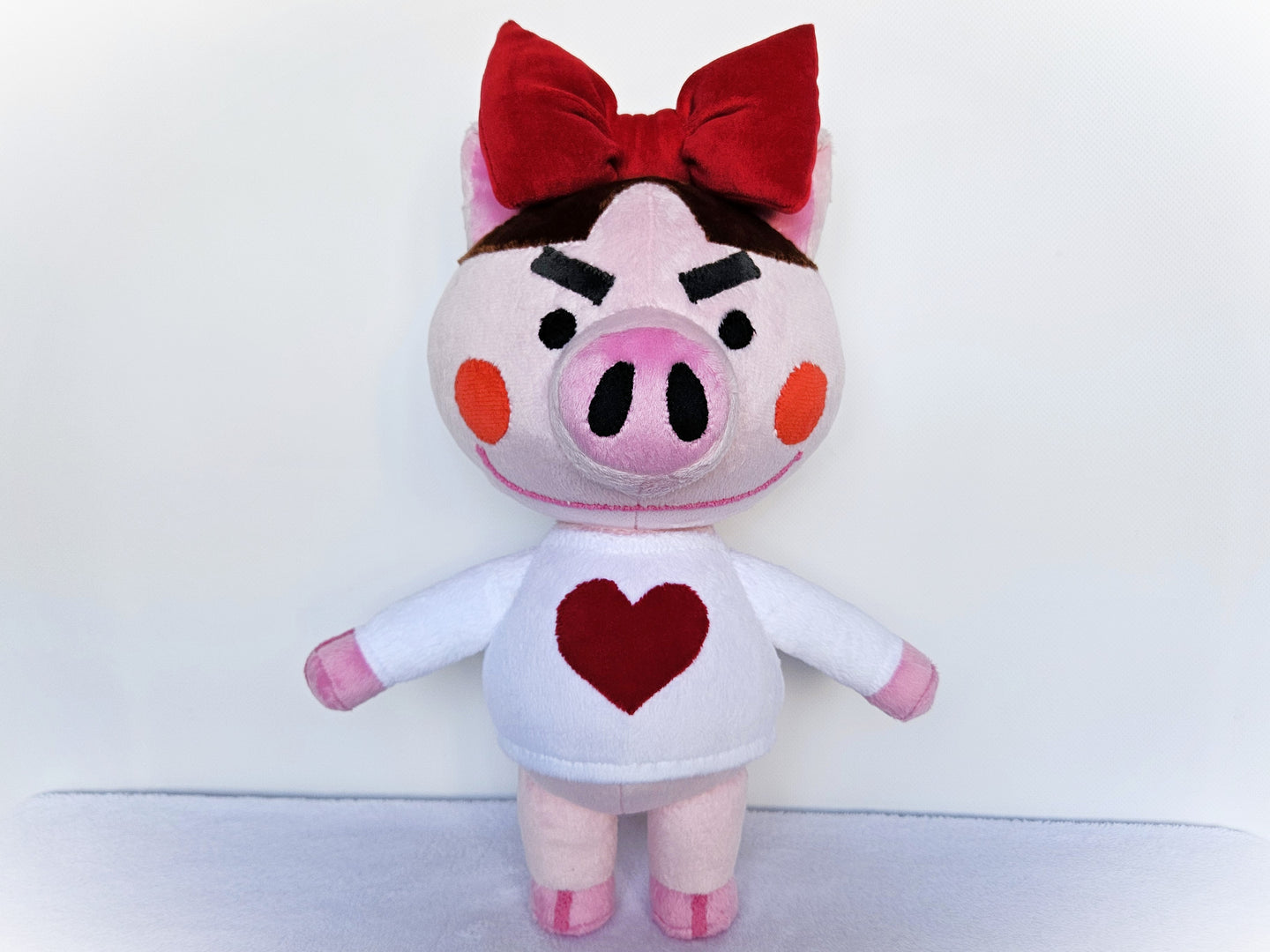Handmade custom Truffles the pig plush