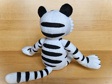 Load image into Gallery viewer, Custom handmade White Tiger Rock plush
