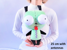 Load image into Gallery viewer, Custom Invader Zim plush and others
