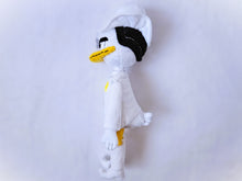 Load image into Gallery viewer, Handmade custom D. Rockerduck plush
