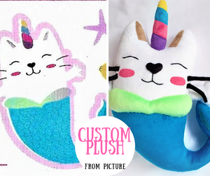 Custom made Chip and Potato crochet plush with cocon – AnnushkaToys Custom  plush