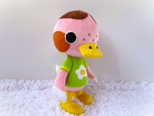 Load image into Gallery viewer, Handmade custom Freckles the duck plush
