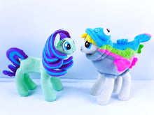 Load image into Gallery viewer, Handmade custom My little pony plush from picture
