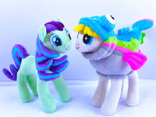 Load image into Gallery viewer, Handmade custom My little pony plush from picture
