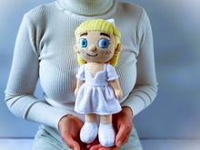 Load image into Gallery viewer, Custom Human Villager plush from picture
