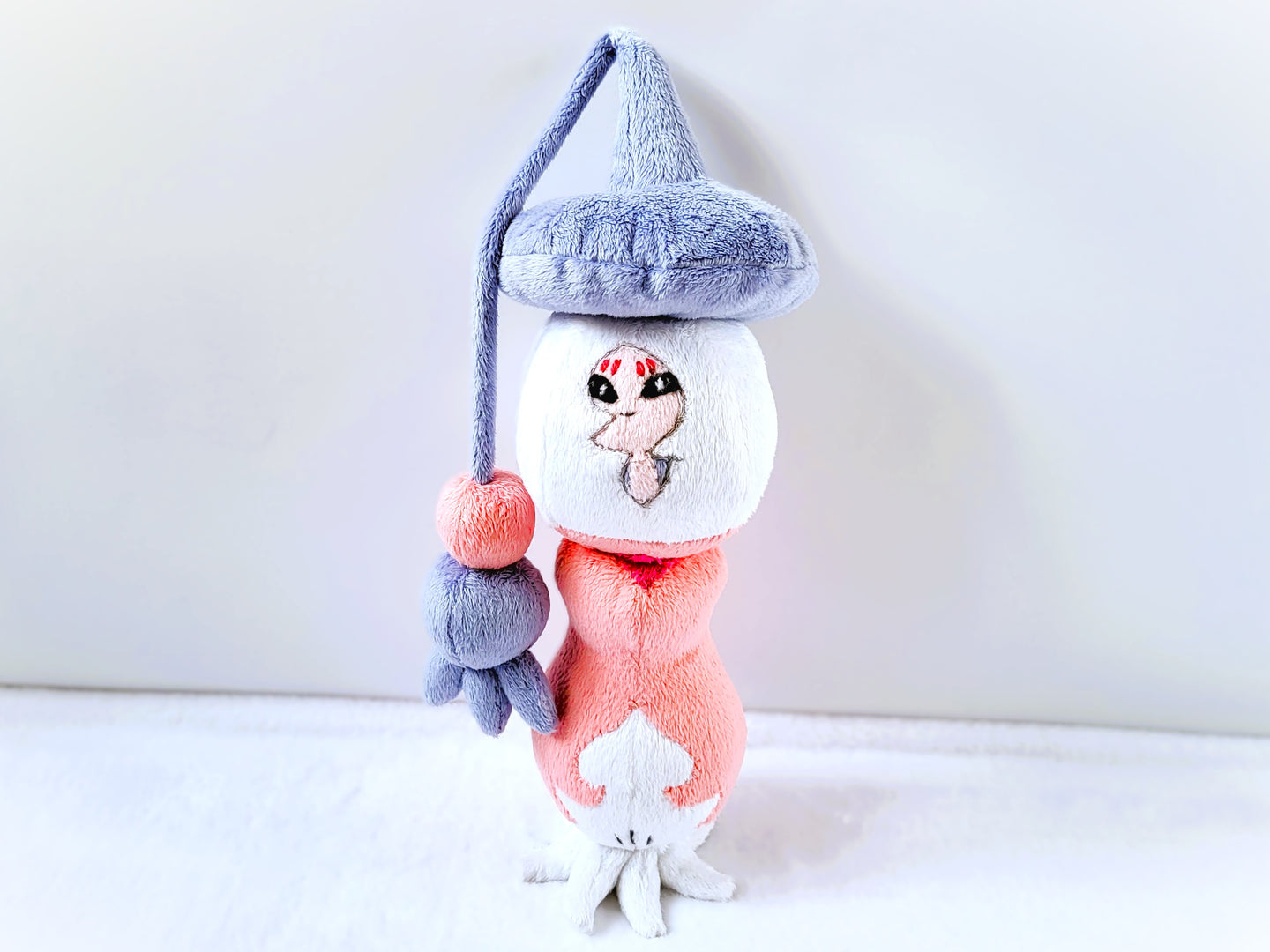 Handmade custom shiny Hatterene plush