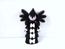 Load image into Gallery viewer, Handmade custom Gothita plush Gothorita Gothitelle
