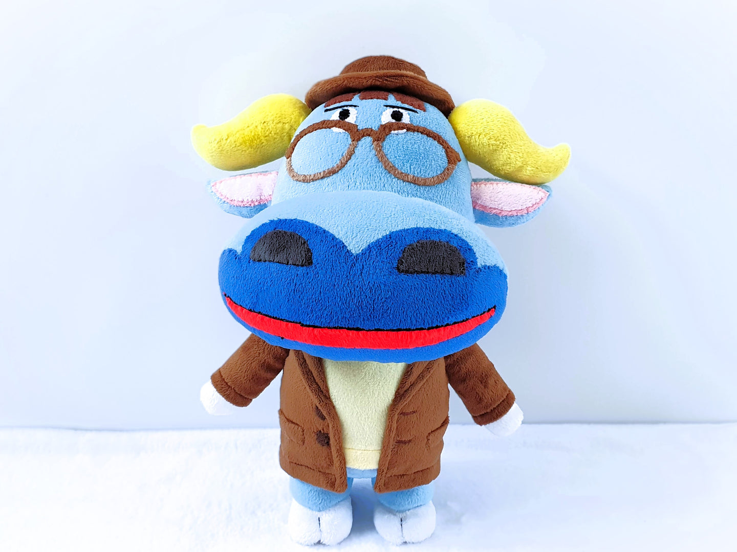 Handmade T-bone the buffalo plush