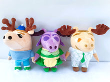 Load image into Gallery viewer, Custom handmade Moose and Zee plush
