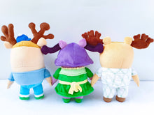 Load image into Gallery viewer, Custom handmade Moose and Zee plush
