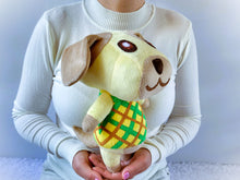 Load image into Gallery viewer, Handmade custom Goldie the dog plush
