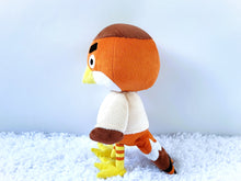 Load image into Gallery viewer, Handmade custom Anchovy the bird plush
