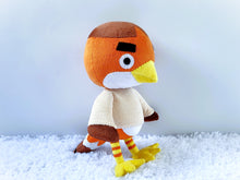 Load image into Gallery viewer, Handmade custom Anchovy the bird plush
