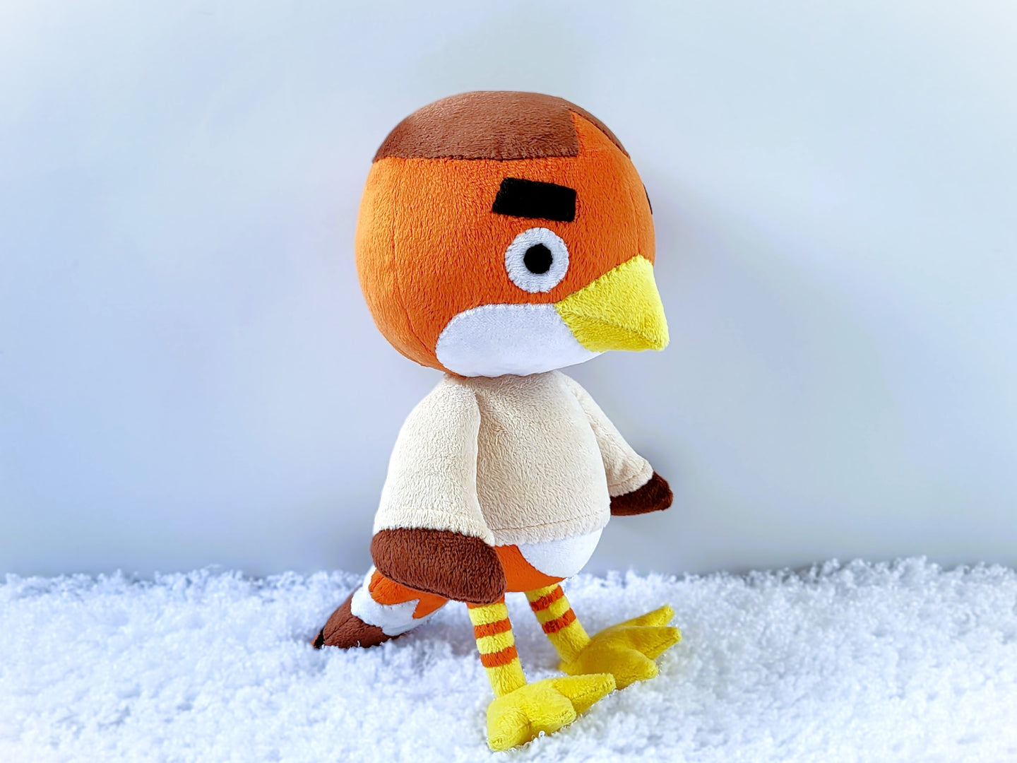 Handmade custom Anchovy the bird plush