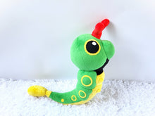 Load image into Gallery viewer, Custom Caterpie the caterpillar plush
