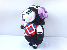 Load image into Gallery viewer, Handmade custom Muffy the sheep plush
