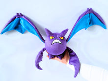 Load image into Gallery viewer, Handmade custom Crobat plush
