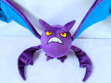 Load image into Gallery viewer, Handmade custom Crobat plush
