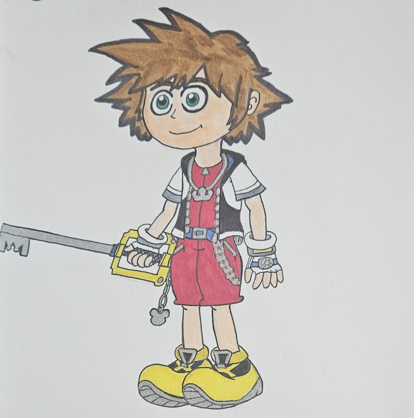 Reserved custom Sora plush from Kindgdom Hearts