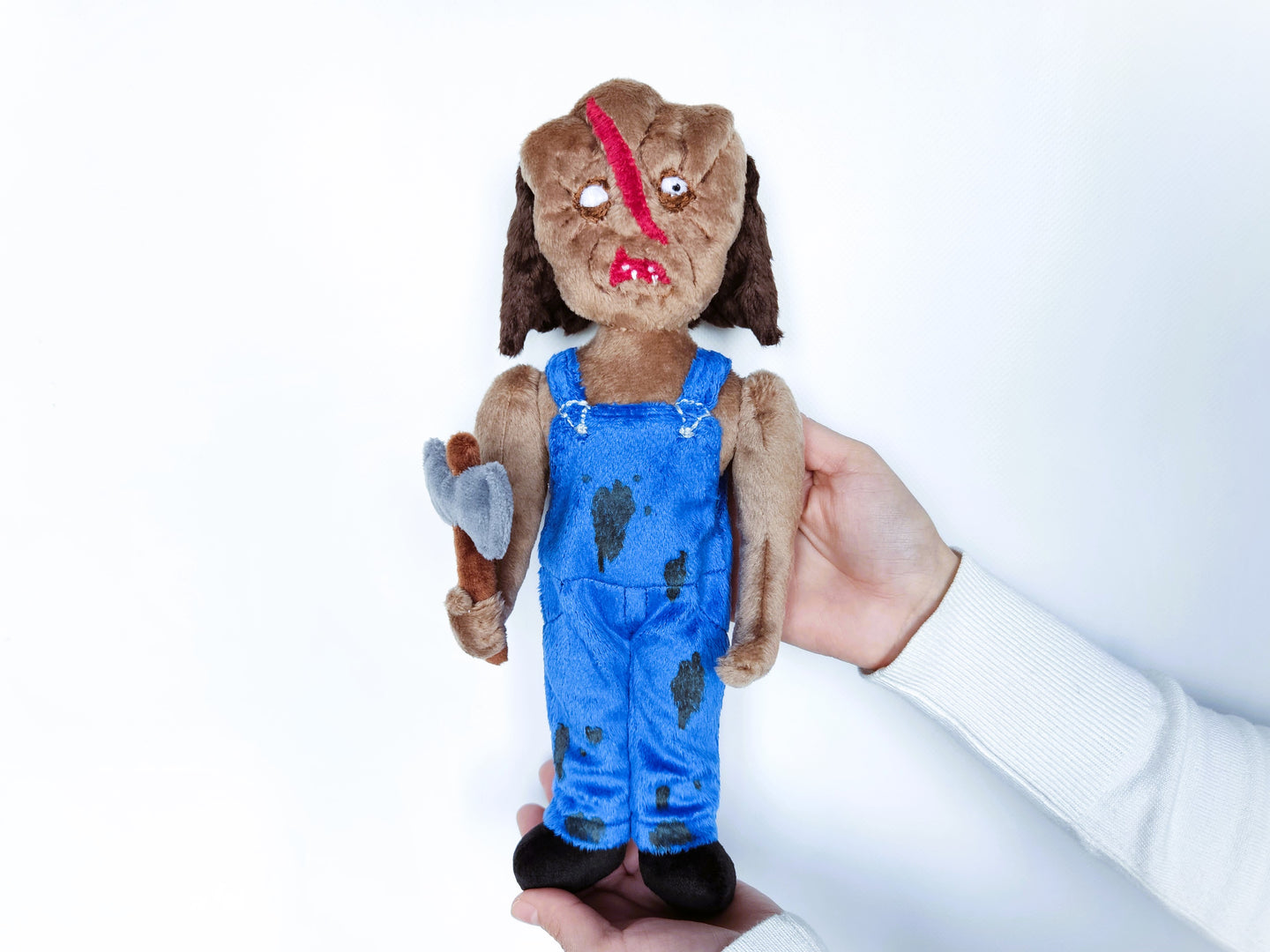 Handmade custom Victor Crowley plush