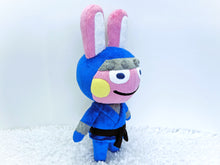 Load image into Gallery viewer, Custom Snake the rabbit plush
