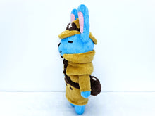 Load image into Gallery viewer, Handmade custom Sholmes bunny plush
