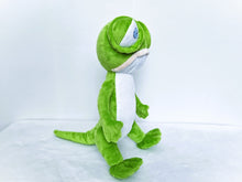 Load image into Gallery viewer, Handmade custom Zack the lizard plush from Bernard Bear
