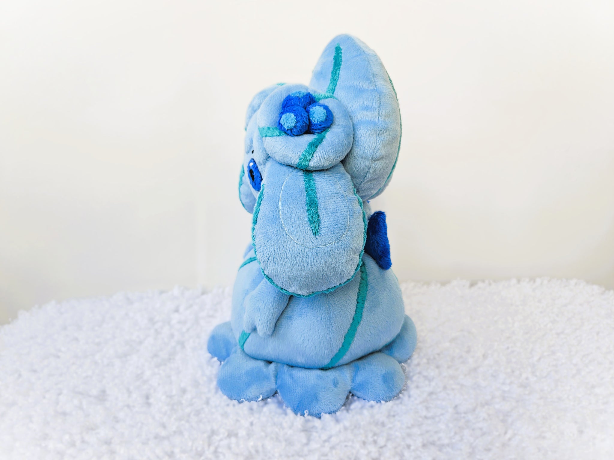 Handmade custom Alcremie Mint Flavor with Berry Sweet plush