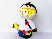 Load image into Gallery viewer, Custom Human Kite and Stan Marsh plush from South Park
