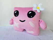 Load image into Gallery viewer, Handmade custom Super Meat Boy plush Bandage Girl
