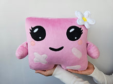 Load image into Gallery viewer, Handmade custom Super Meat Boy plush Bandage Girl
