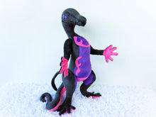 Load image into Gallery viewer, Handmade custom Salazzle dragon plush
