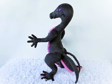 Load image into Gallery viewer, Handmade custom Salazzle dragon plush
