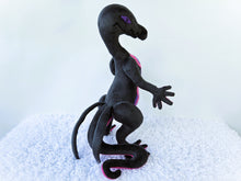 Load image into Gallery viewer, Handmade custom Salazzle dragon plush
