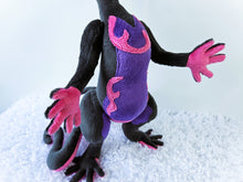 Load image into Gallery viewer, Handmade custom Salazzle dragon plush
