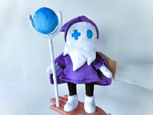 Load image into Gallery viewer, Custom handmade The Grim Reaper mascot plush
