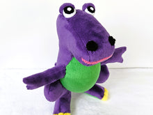Load image into Gallery viewer, Custom Barney plush
