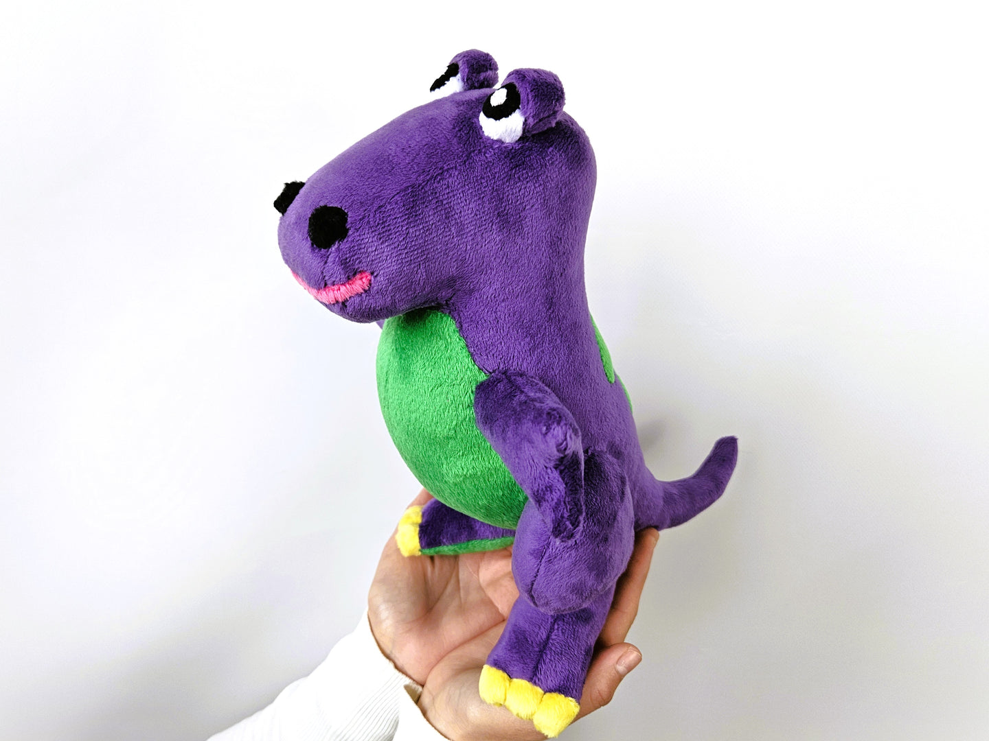 Custom Barney plush